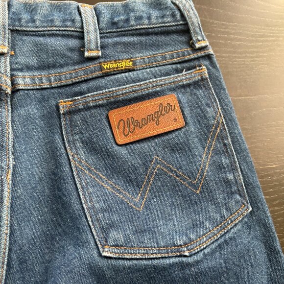 Vintage 70s Womens Boyfriend Bootcut Denim Western 955 Jeans Size 27 x 32 - Picture 3 of 11